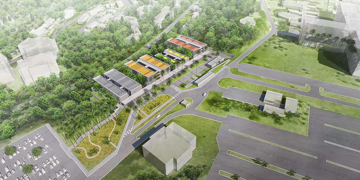 Pôle universitaire de santé en zone sismique - CoCo architectureCoCo architecture-4