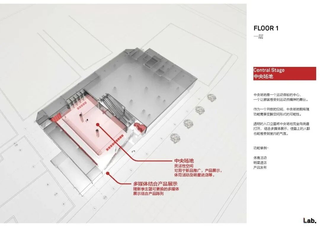 llLab.竞赛获胜方案|LININGCENTERCOURTCONCEPT李宁中央球场概念总店-154