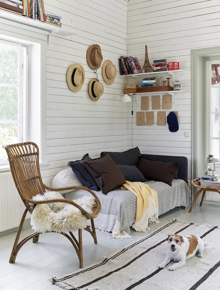 瑞典摄影师的复古水边夏日小屋-2