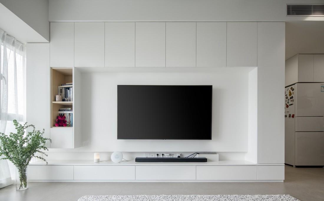 平层诗意栖居 | 灰阶 X 木色打造舒适五口之家-18