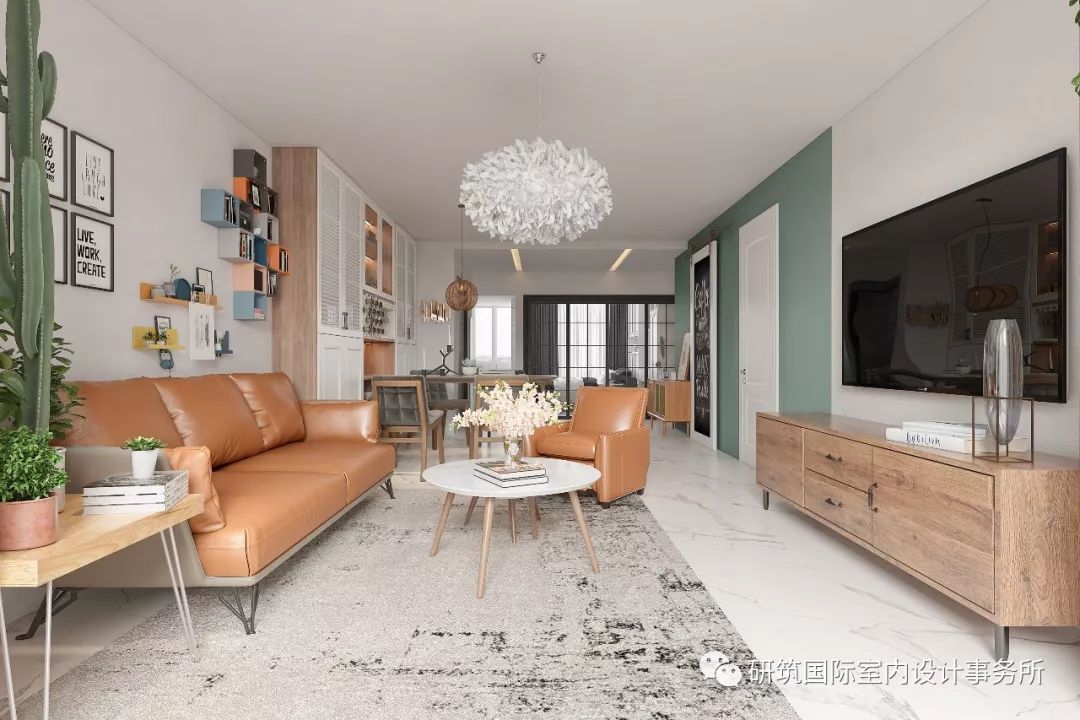 三代同堂的 120㎡北欧风舒适宅-22