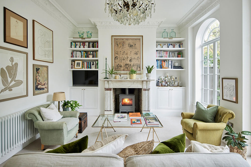伦敦维多利亚式公寓 | 绿意盎然的英式优雅-6