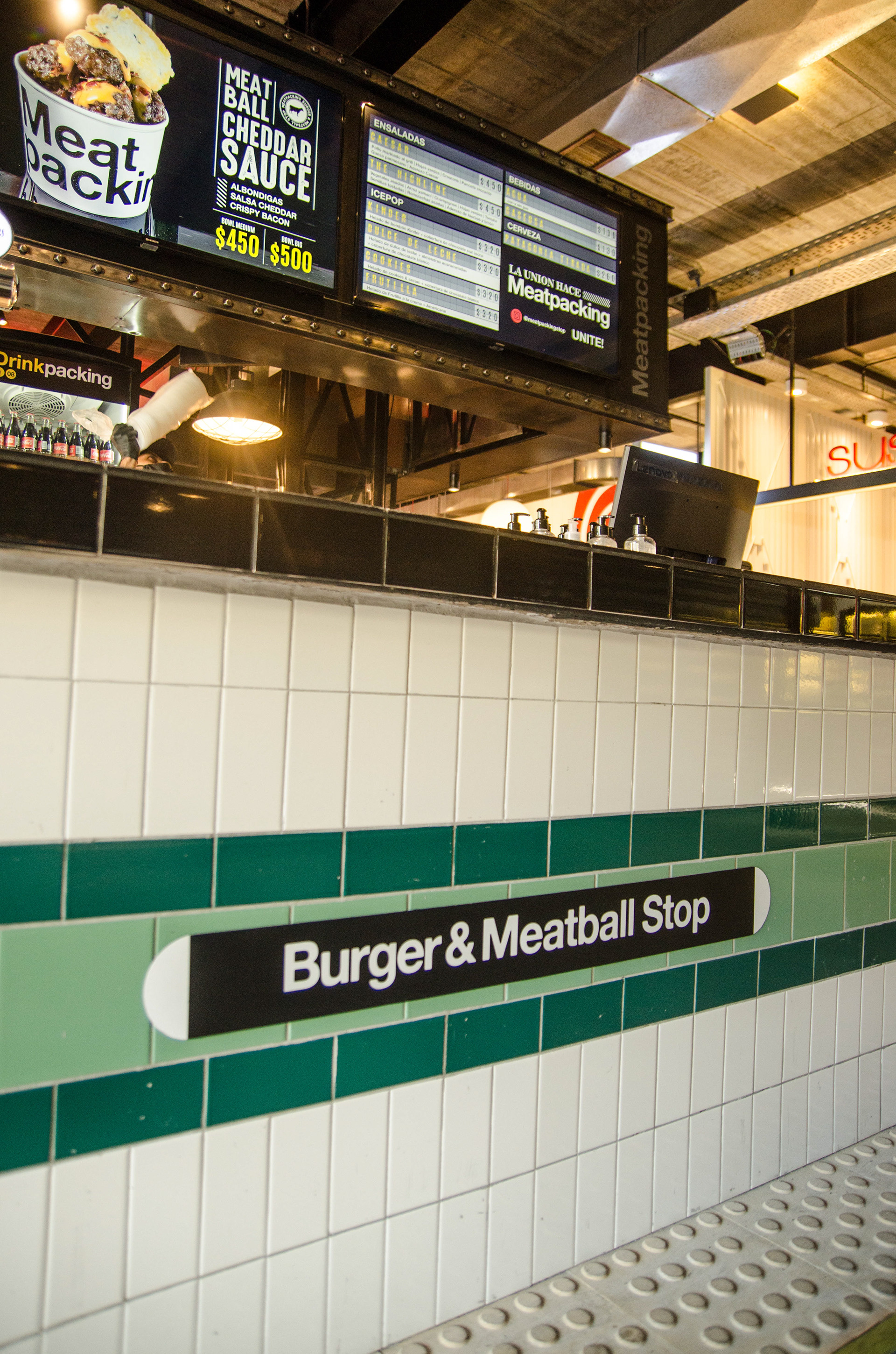 Meatpacking Burger & Meatball Stop. Branding-16