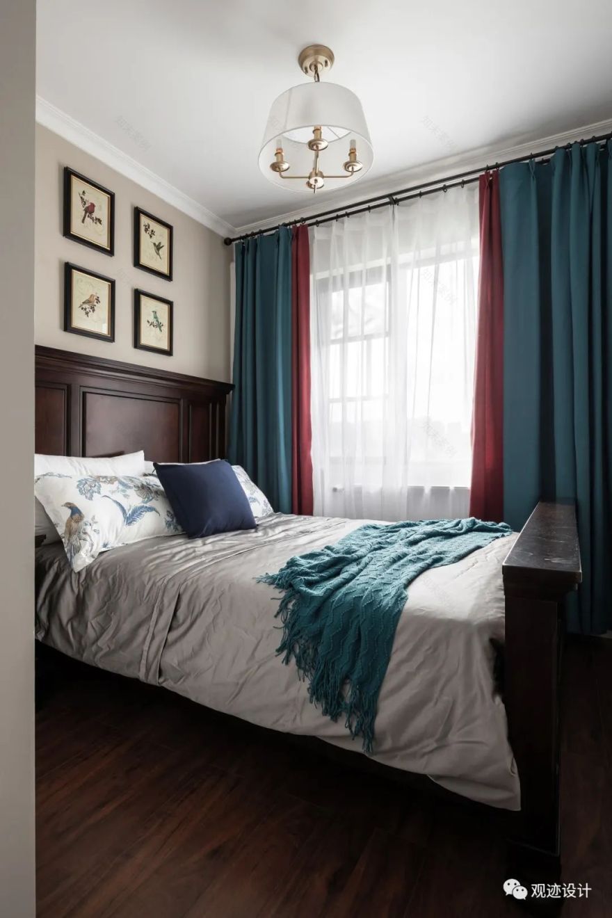 浪漫二人世界的复古美式住宅-33