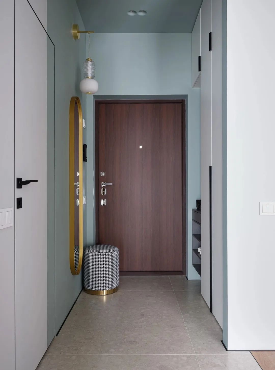 45㎡一居室公寓设计丨Yulia Sergeeva-23