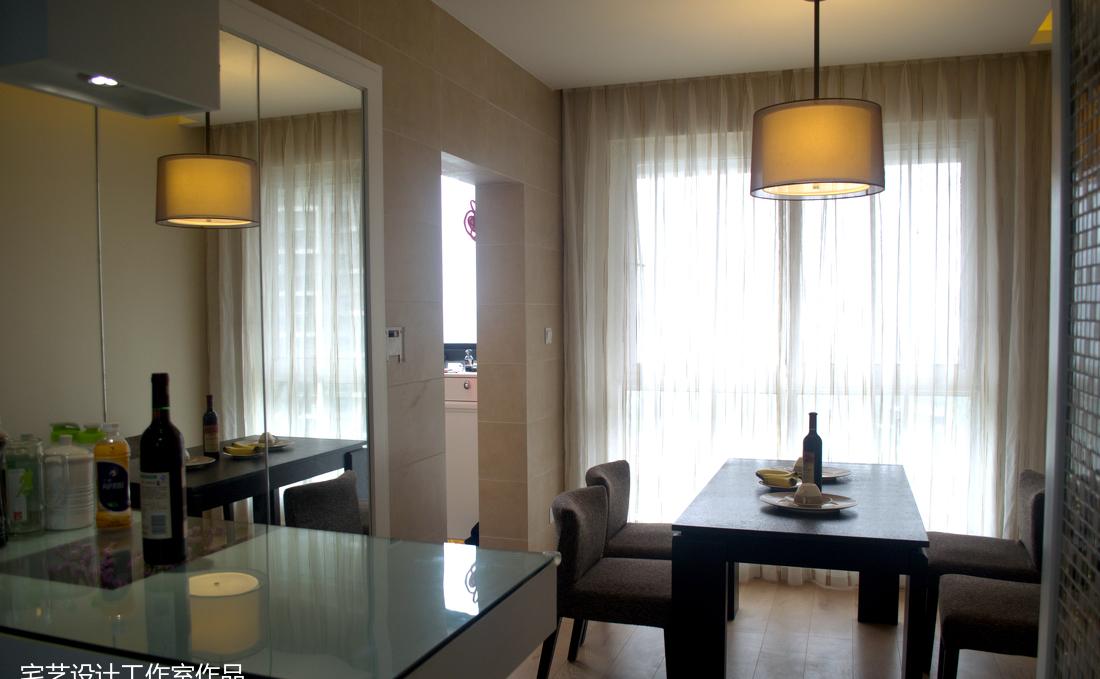 《雅室兰香》 | 玻璃隔板、照片墙配电箱,简约舒适家居设计-8