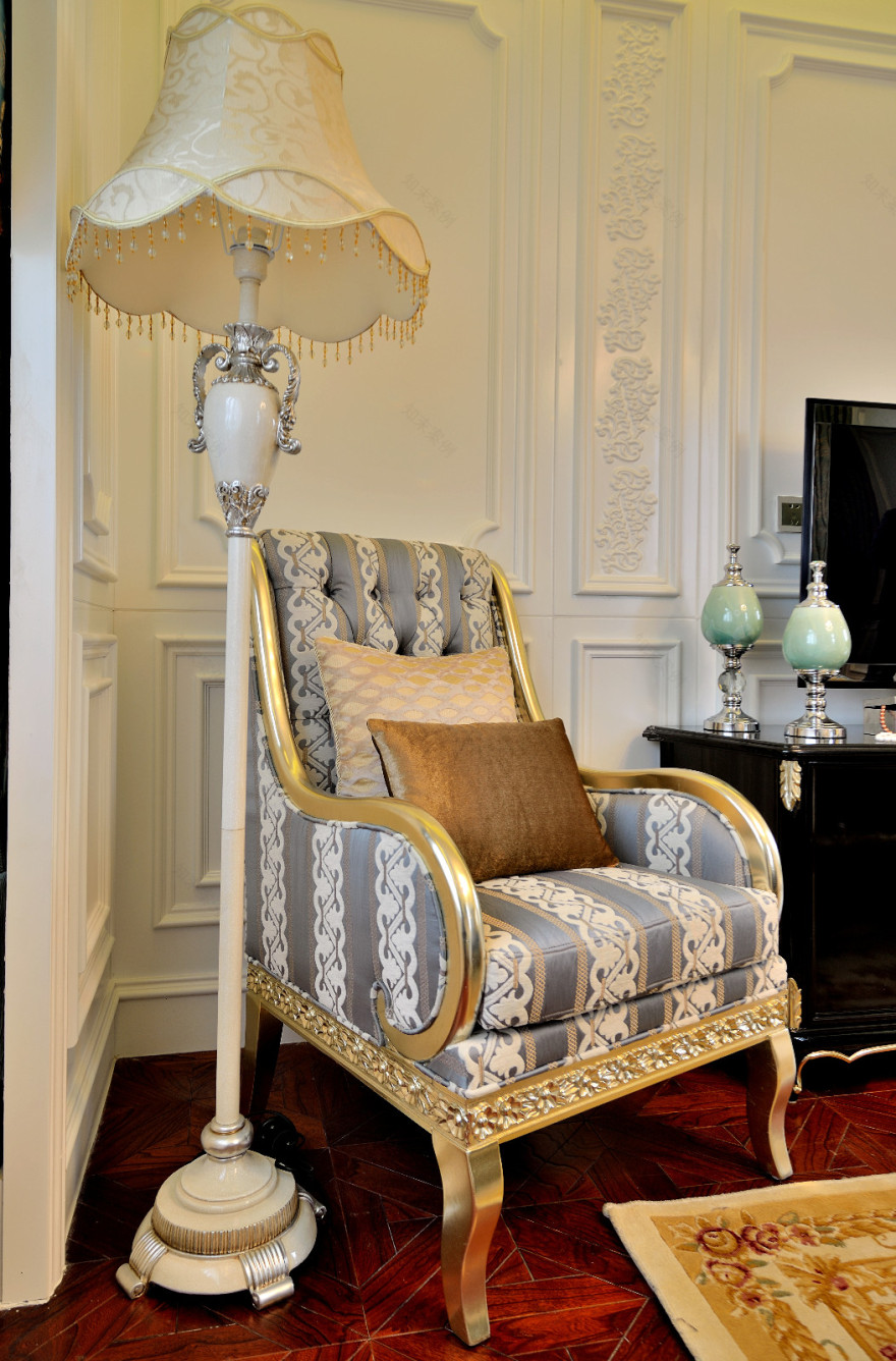 绿地徐州娇山湖别墅 A3 户型样板房 | 法式典雅与现代舒适交融-13