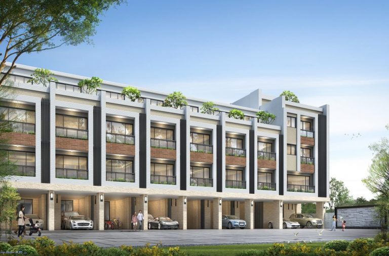 重複與韻律之美：三角形鏤空白色鋁板的應用。 - WEHOUSE-18