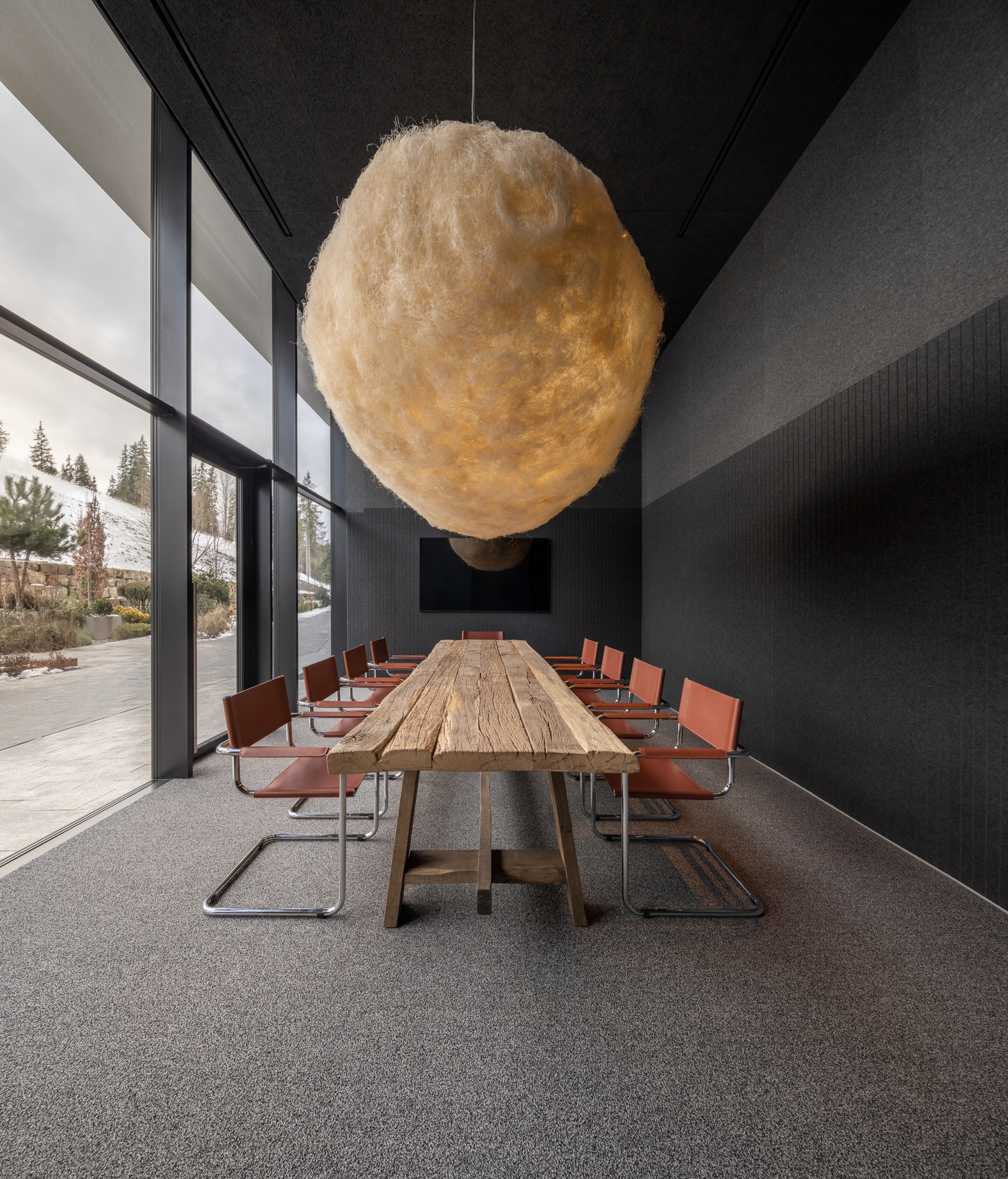 山间住宅，会议厅丨乌克兰丨YOD Group-27