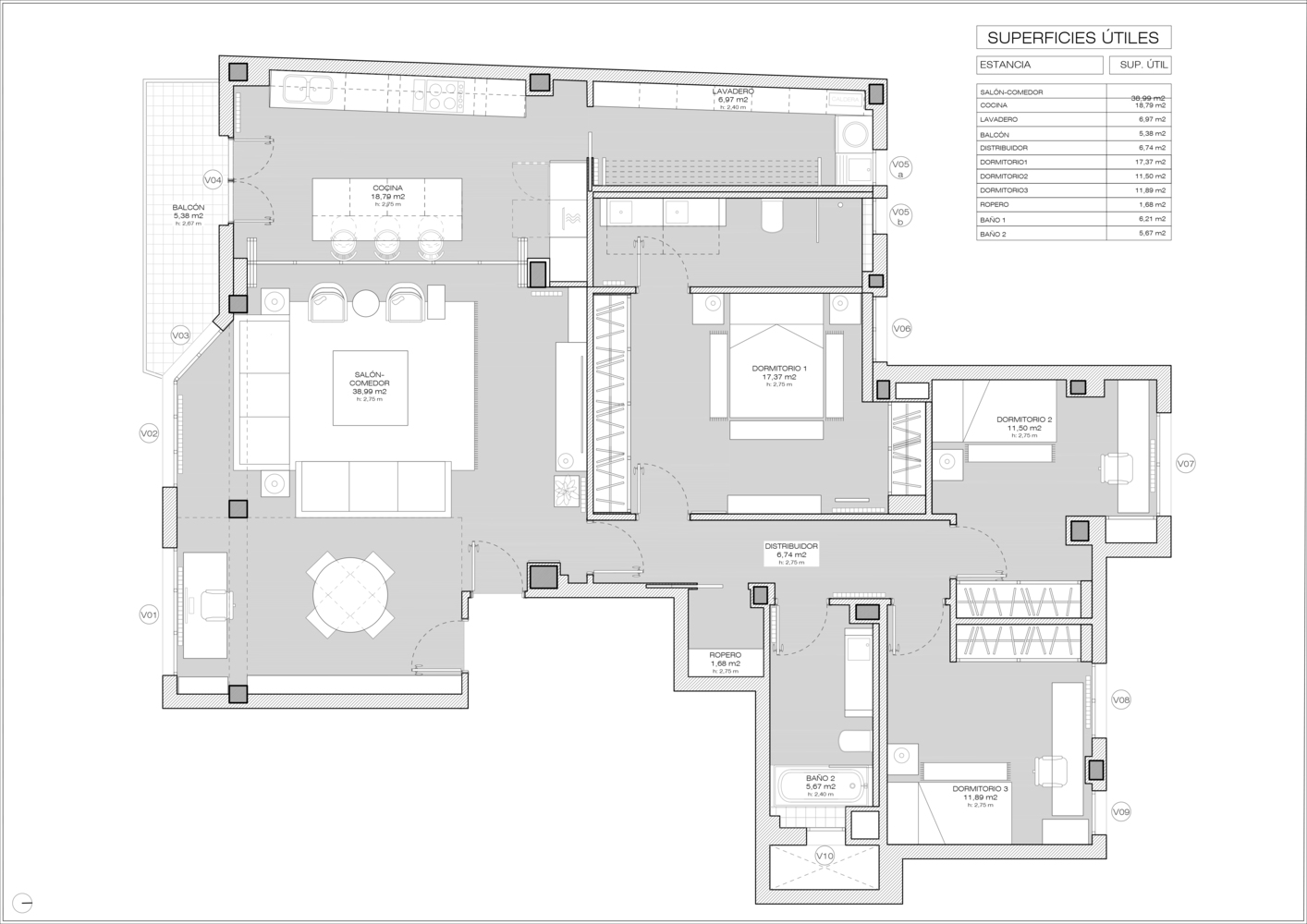 140 平米“翻新生活”住宅丨studioLARQ-9