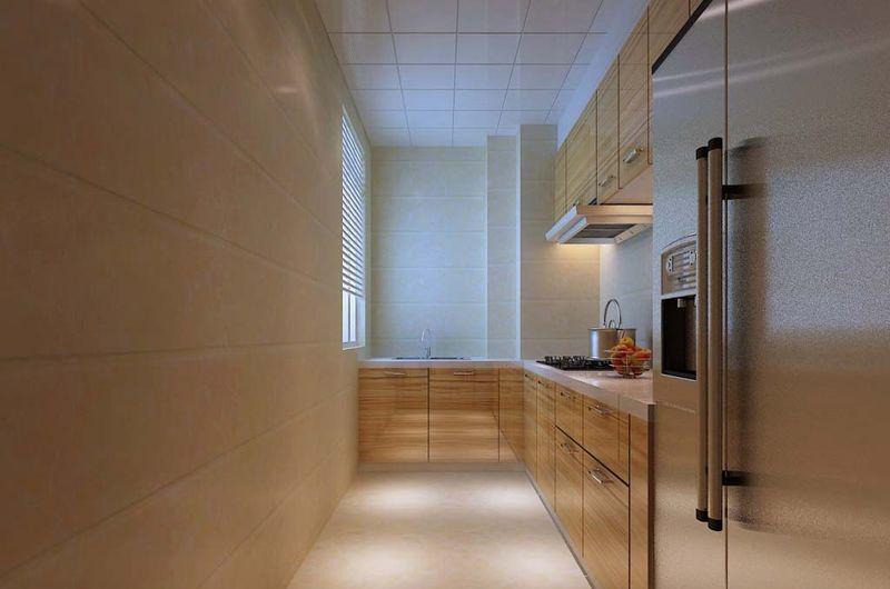 哈尔滨实创装饰打造华润凯旋门80平简单舒适现代两居-9