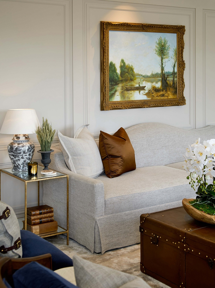 Surrey 乡村豪华住宅的优雅奢华设计-9