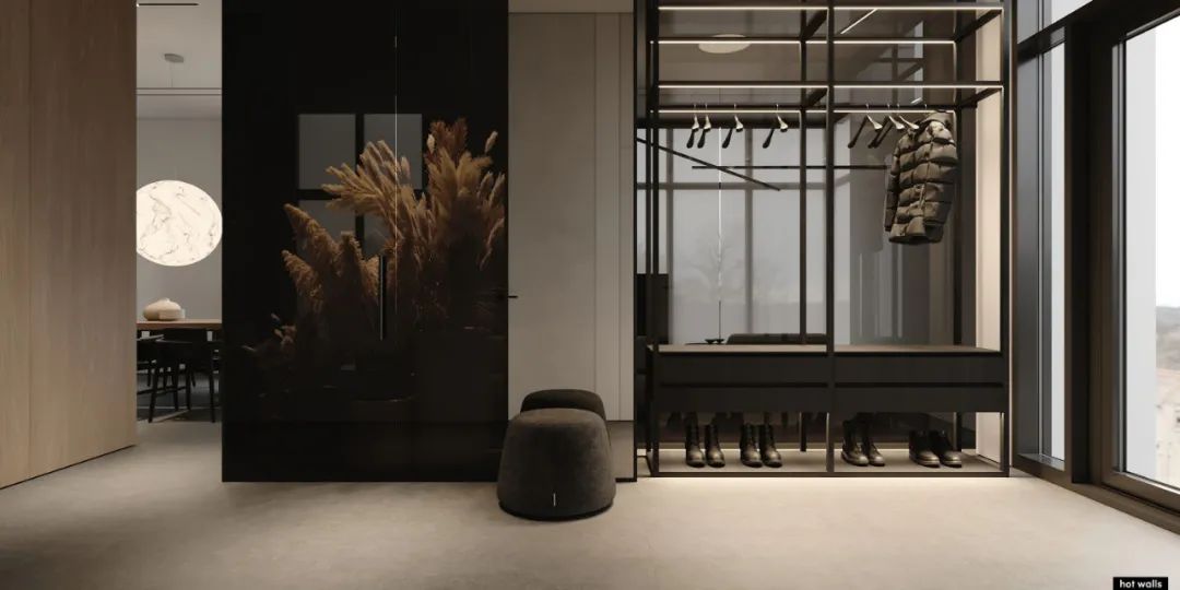 灰木色高级感住宅丨Hot Walls-109