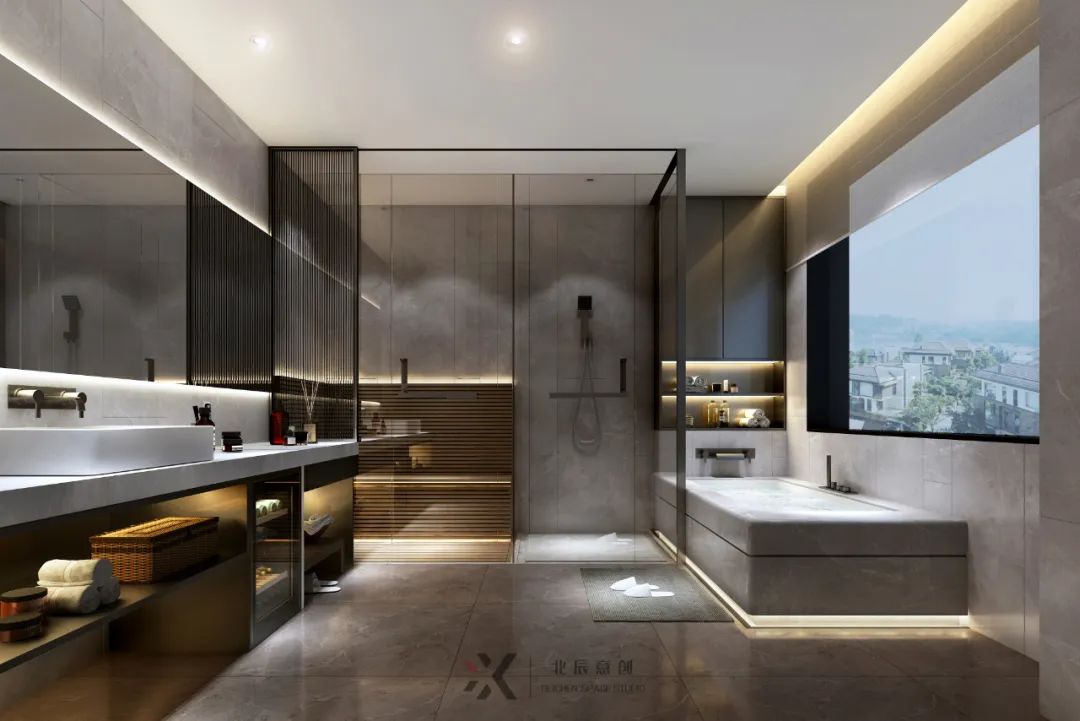 福州金桥花园摩登都会——北辰意创打造现代美学空间-64
