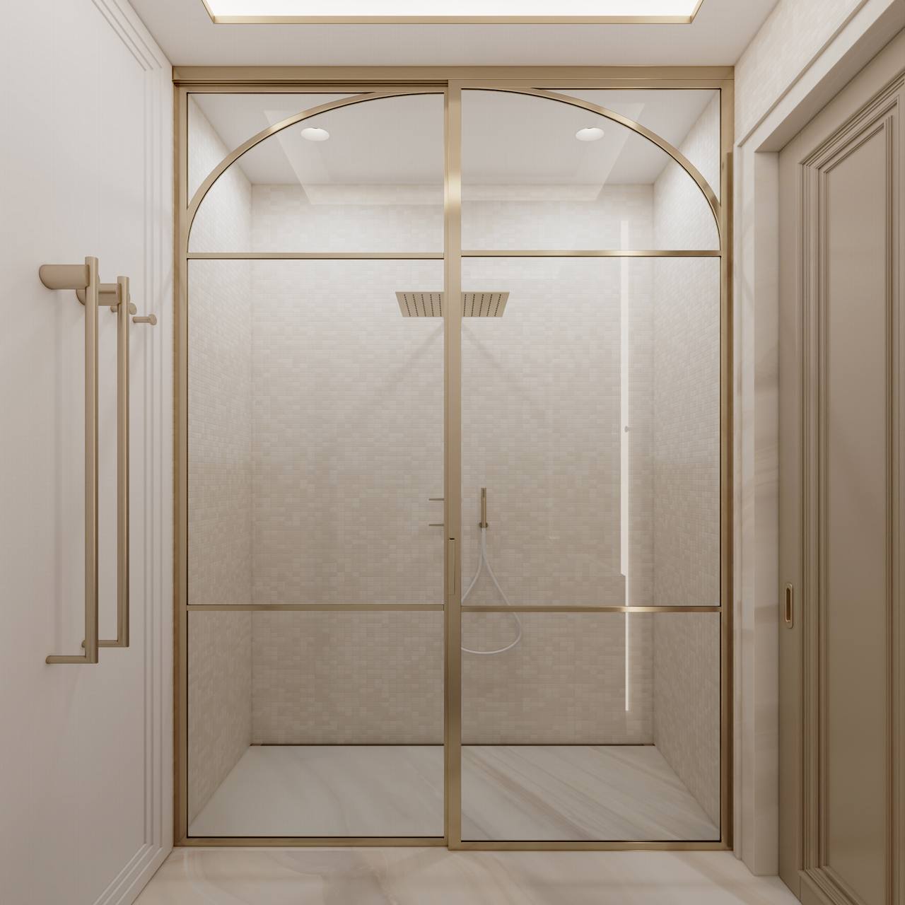 金色和白色搭配出高级感 | DE＆DE-31