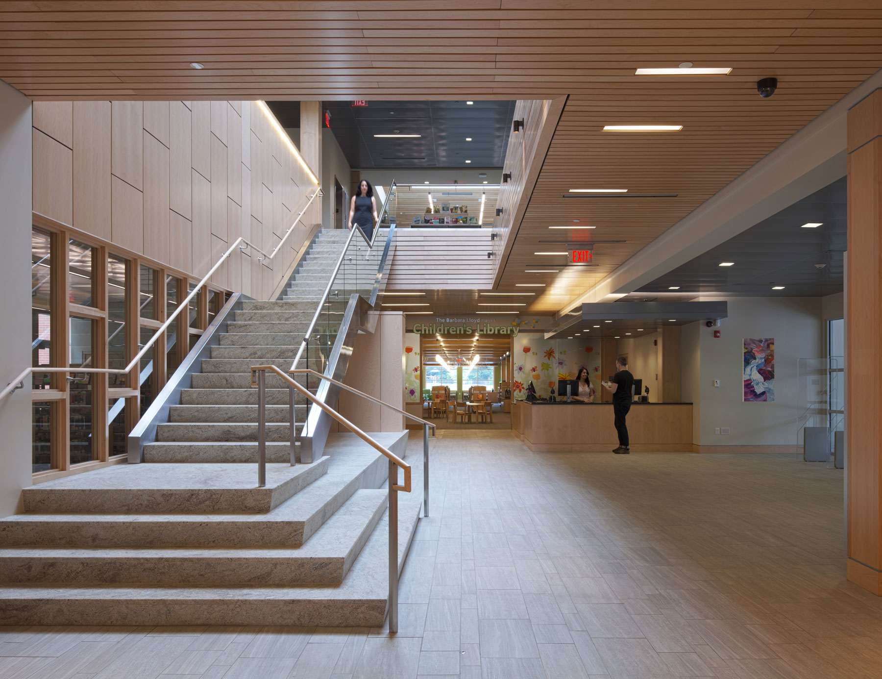 韦斯特伍德公共图书馆丨美国丨Finegold Alexander Architects-31