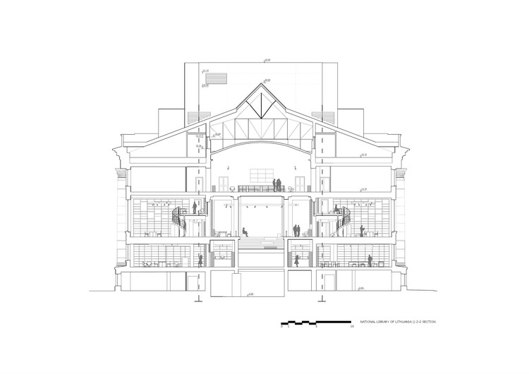 立陶宛国家图书馆旧建筑新生命，现代与传统交融-11