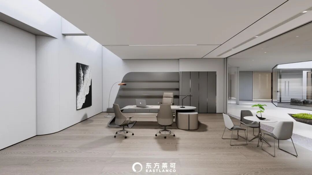莱可|包装企业总部：边界切割与办公自然交响-27