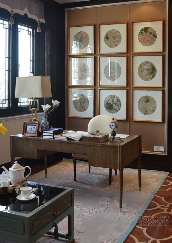 戴昆设计·苏州桃花源203样板间-43