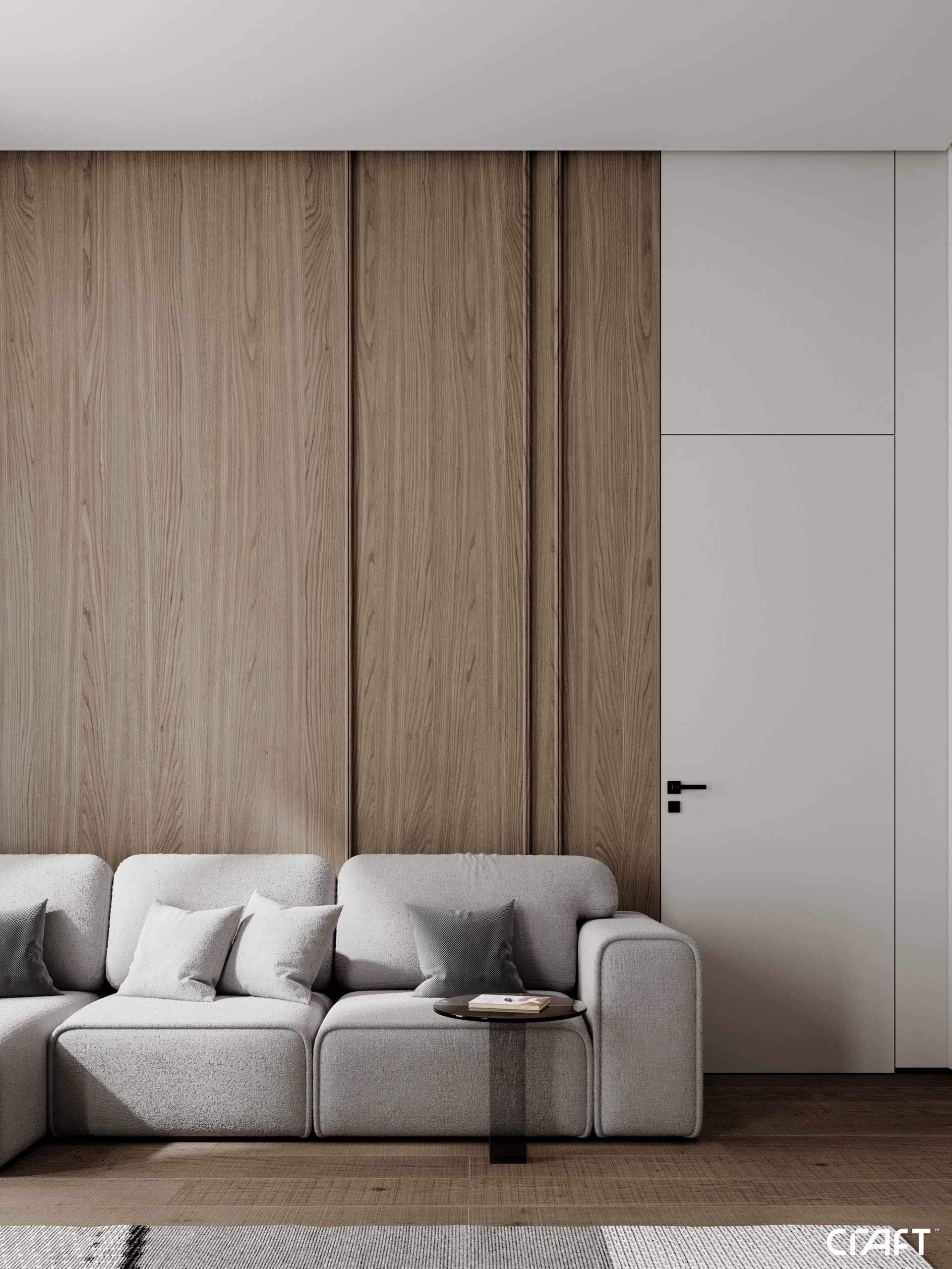 现代卧室设计丨沙特阿拉伯利雅得-11