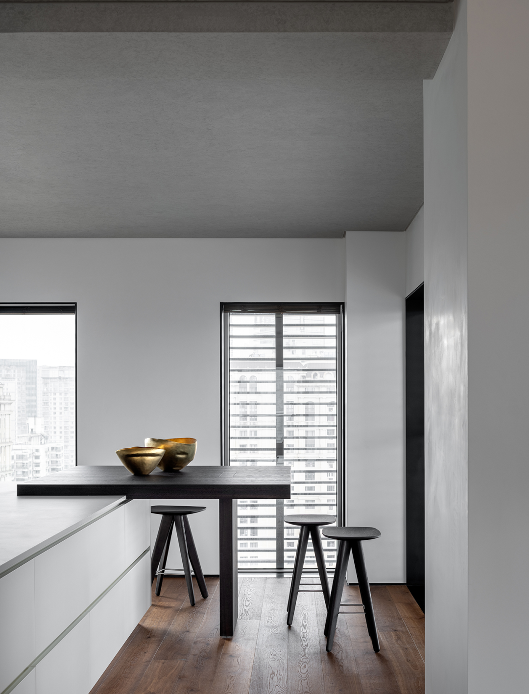 暗黑系餐厅，就是如此酷炫高级！——南京龍·铁板烧餐厅 | 壹舍方磊新作-112