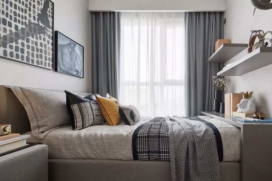 西安合能 114㎡精装房样板间 | 现代简约,文化底蕴-13