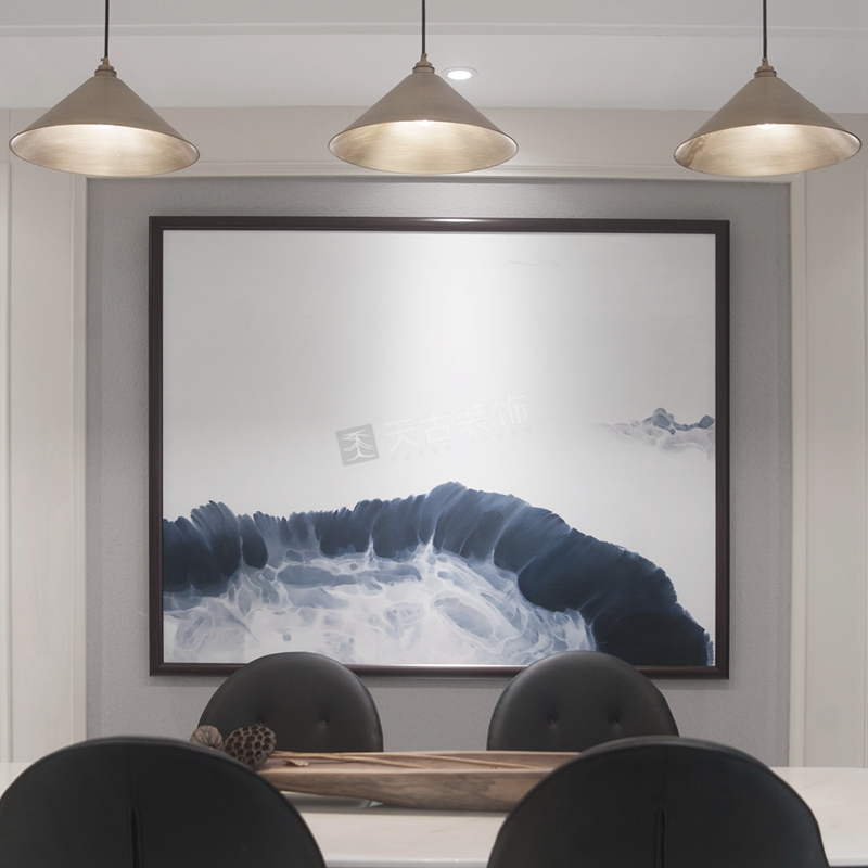 渝北 140 平米现代法式洋房装修完工效果-4