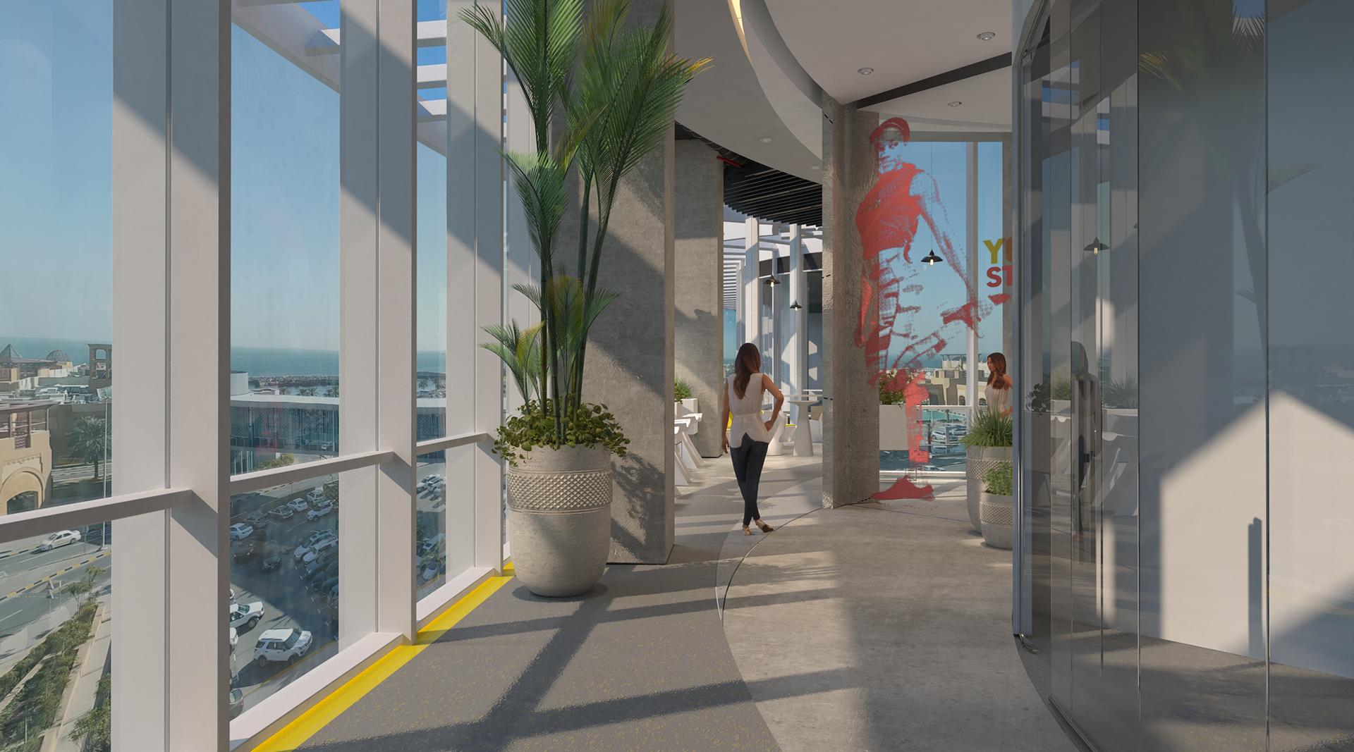 女士专用金仕堡健身房丨Archgroup-40