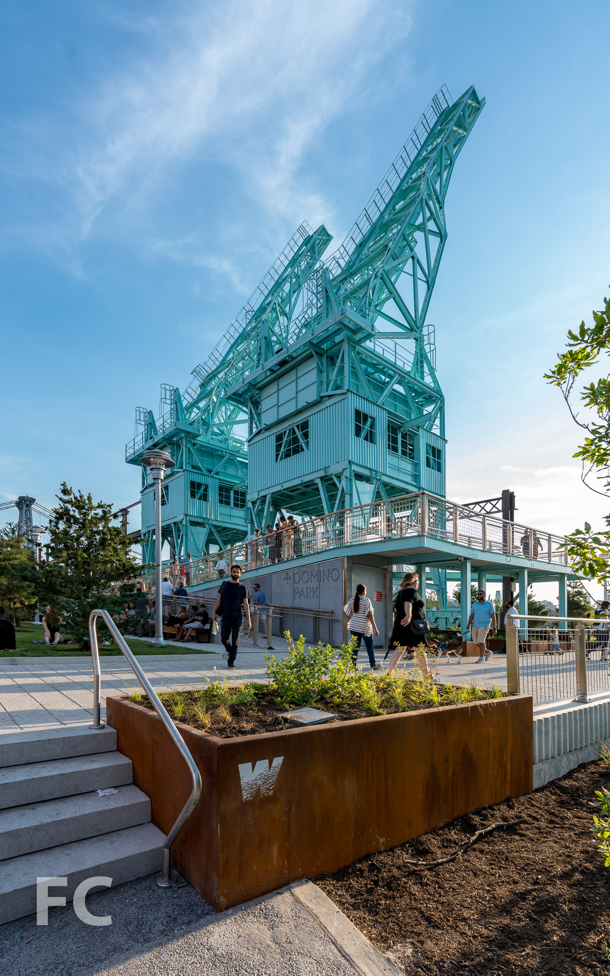 Tour: Domino Park & 260 Kent Avenue — FIELD CONDITION-1