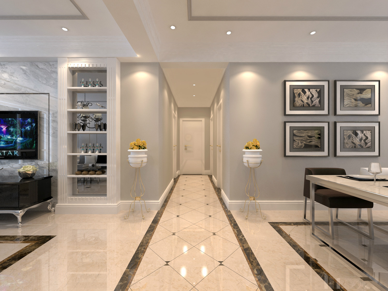 吴忠上桥人家120平米住宅设计-3