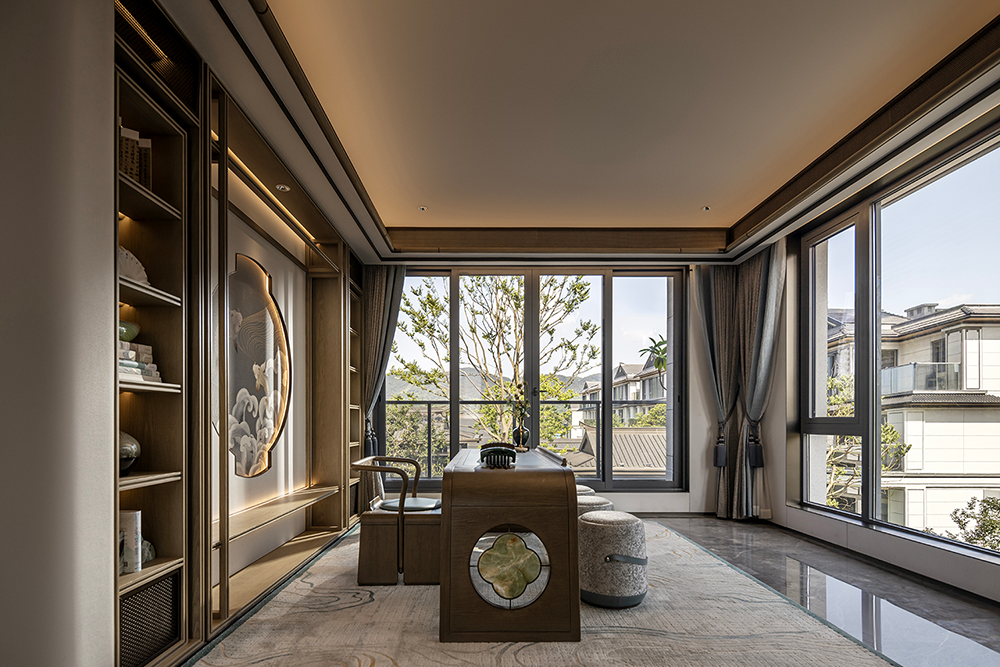 重庆电建西永泷悦长安合院别墅豪宅丨中国重庆丨深圳市盘石室内设计有限公司-30