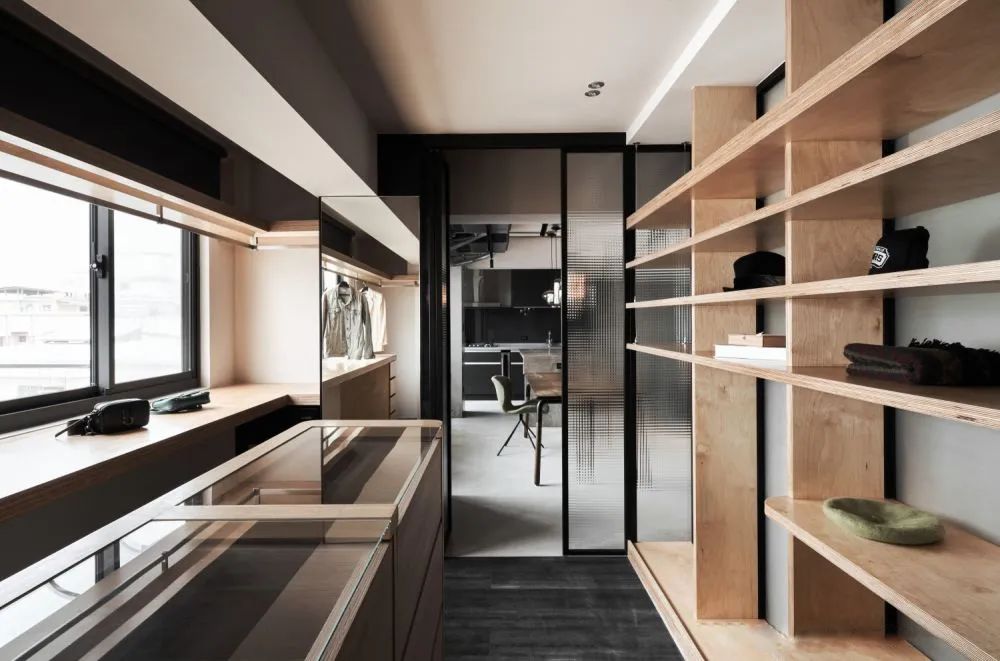 小户型衣帽间设计指南,3㎡空间也能打造炫酷衣帽间-55