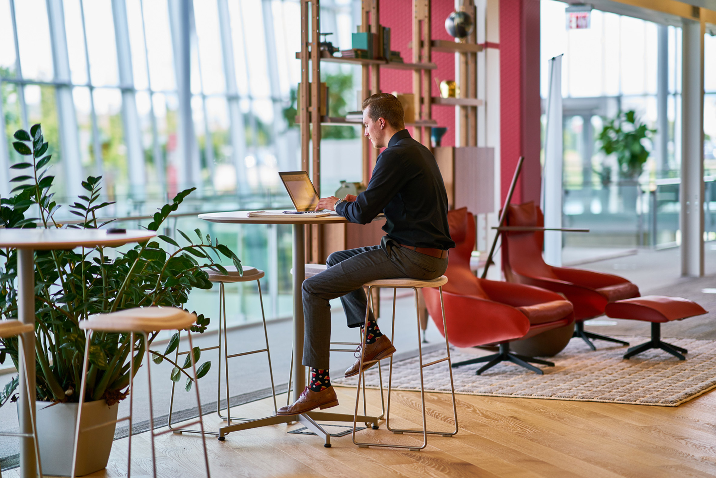 Haworth's Leadership Community Space designed to "attract top talent"-45