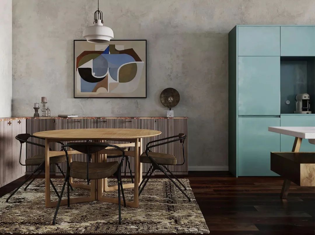 绿松石与木色的自然艺术住宅丨西班牙阿尔梅里亚丨西班牙设计工作室 Puntofilipino-0