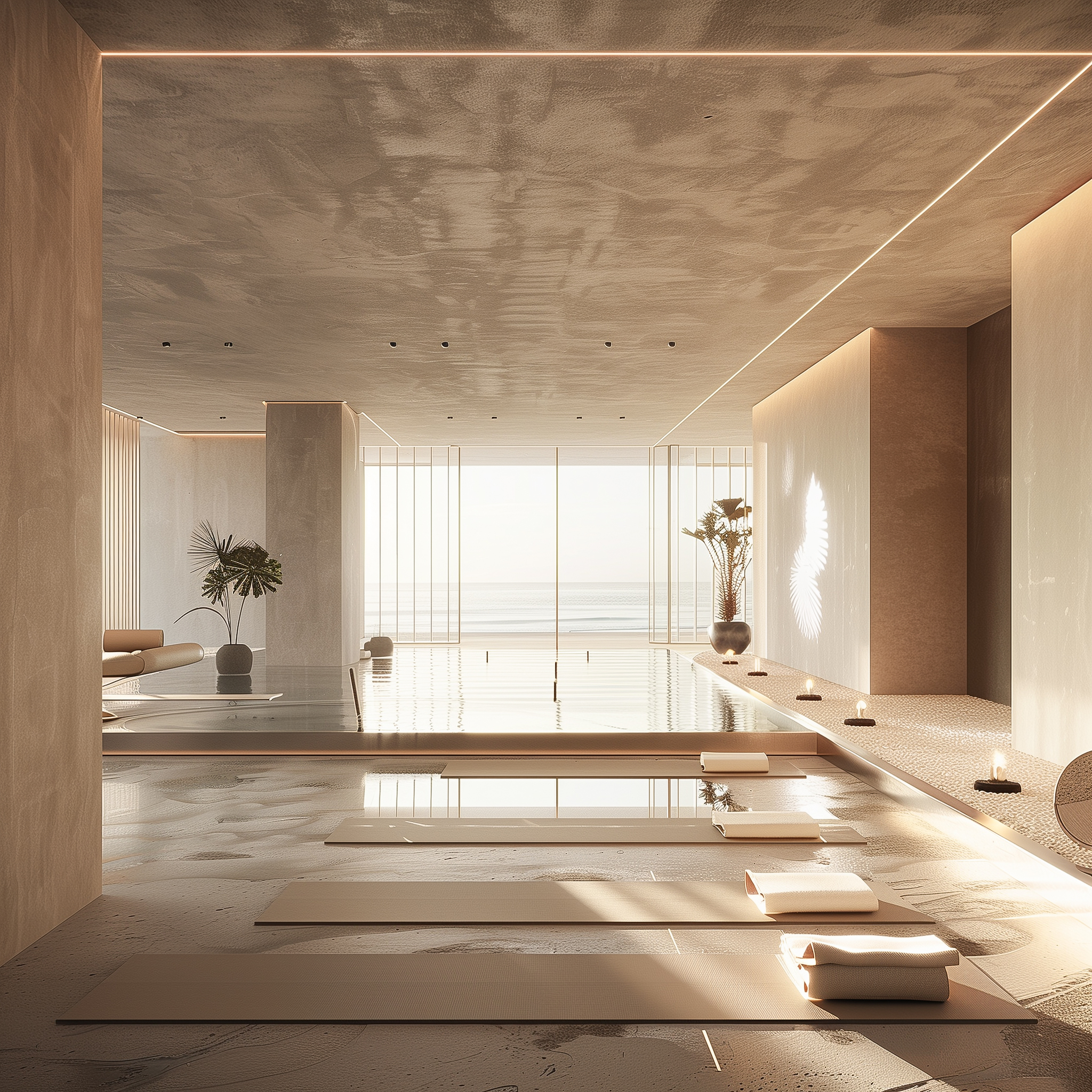 Health&Yoga Studio in Bodrum I AI Genarated Concept-2