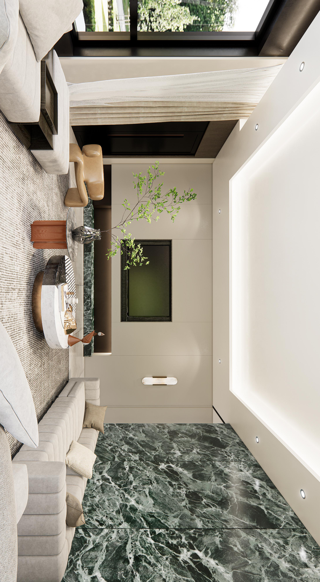 简约美学别墅丨中国湘潭丨屋上三间-17