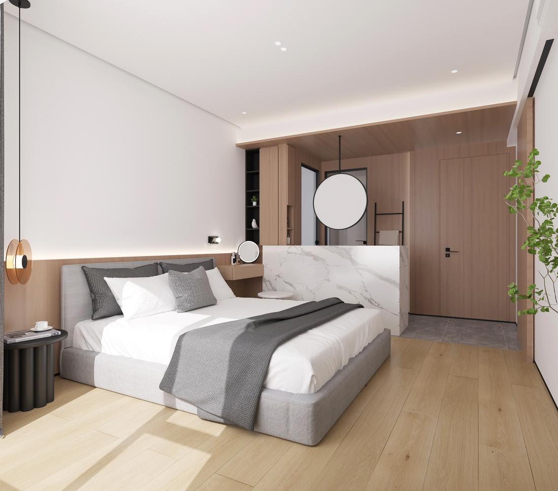 东莞市石排镇国际公馆9栋~现代极简风-10