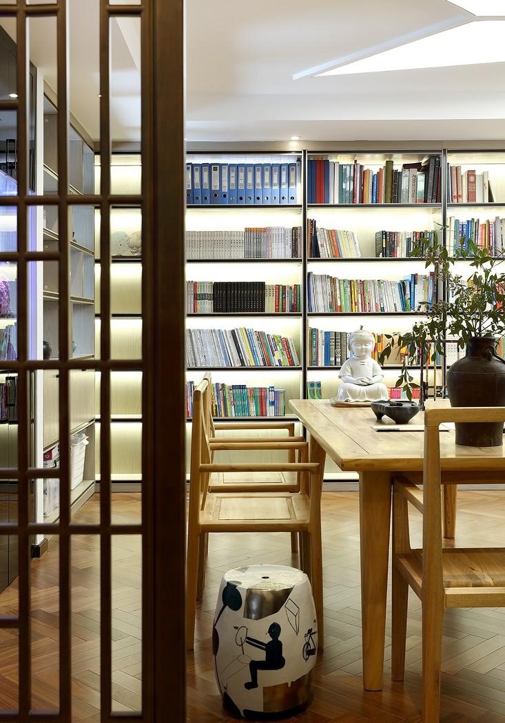 尚层装饰丨心中自在山水—会展誉景新中式风格别墅装修-13