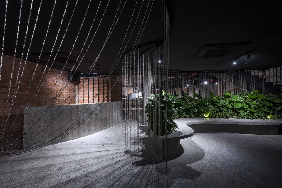 Ark Pavilion for Pizza 4P’s 餐厅丨越南海防丨Takashi Niwa Architects-22