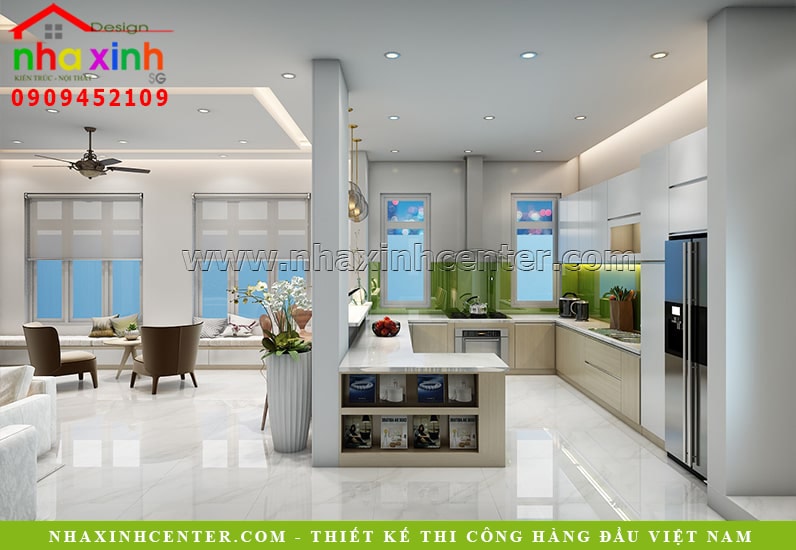 现代别墅丨Nhaxinhcenter-13