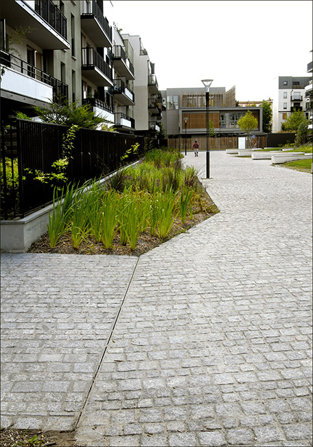 法国巴黎 Allée de Berlin Spandau 人行通道景观设计-15