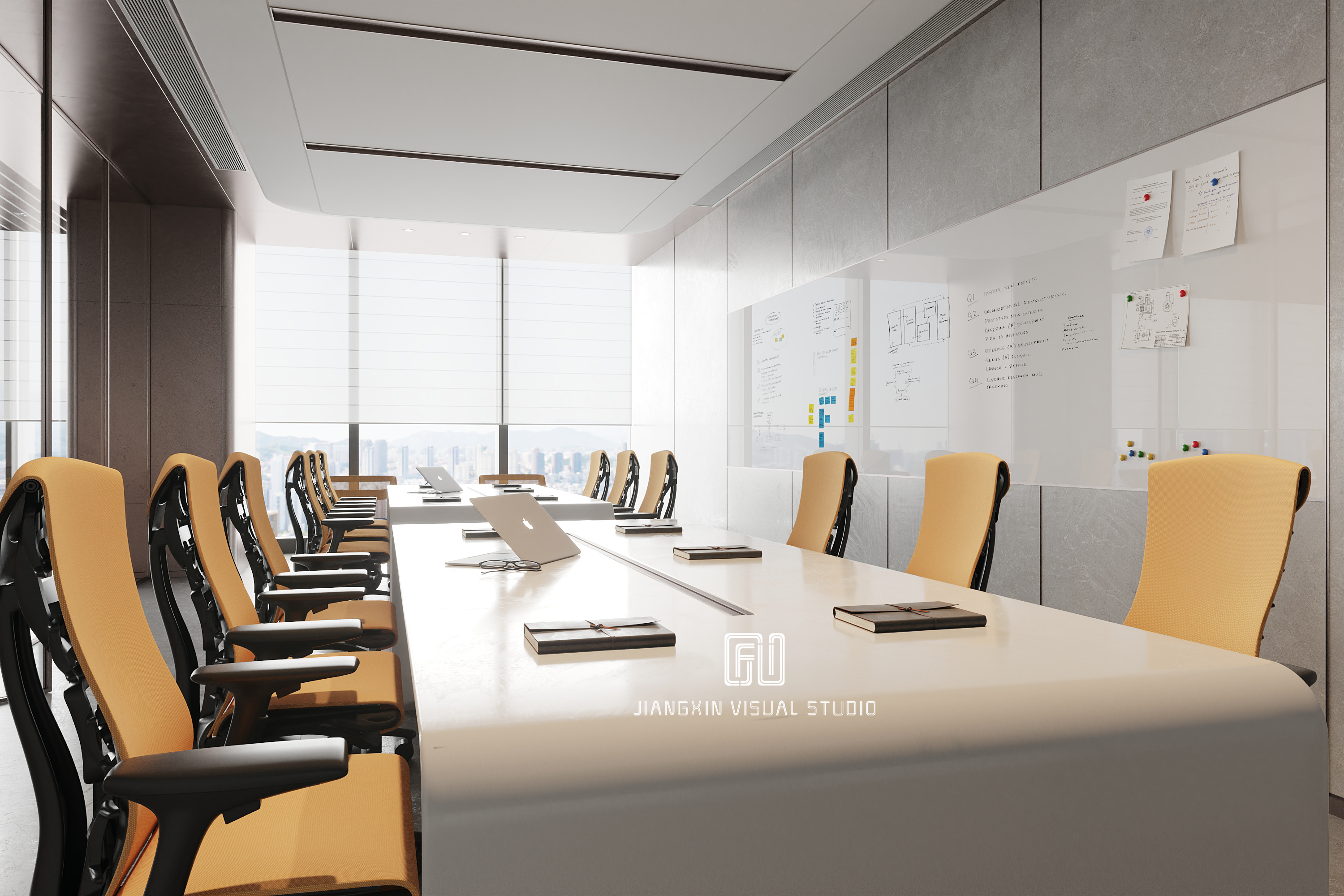 办公空间表现-27