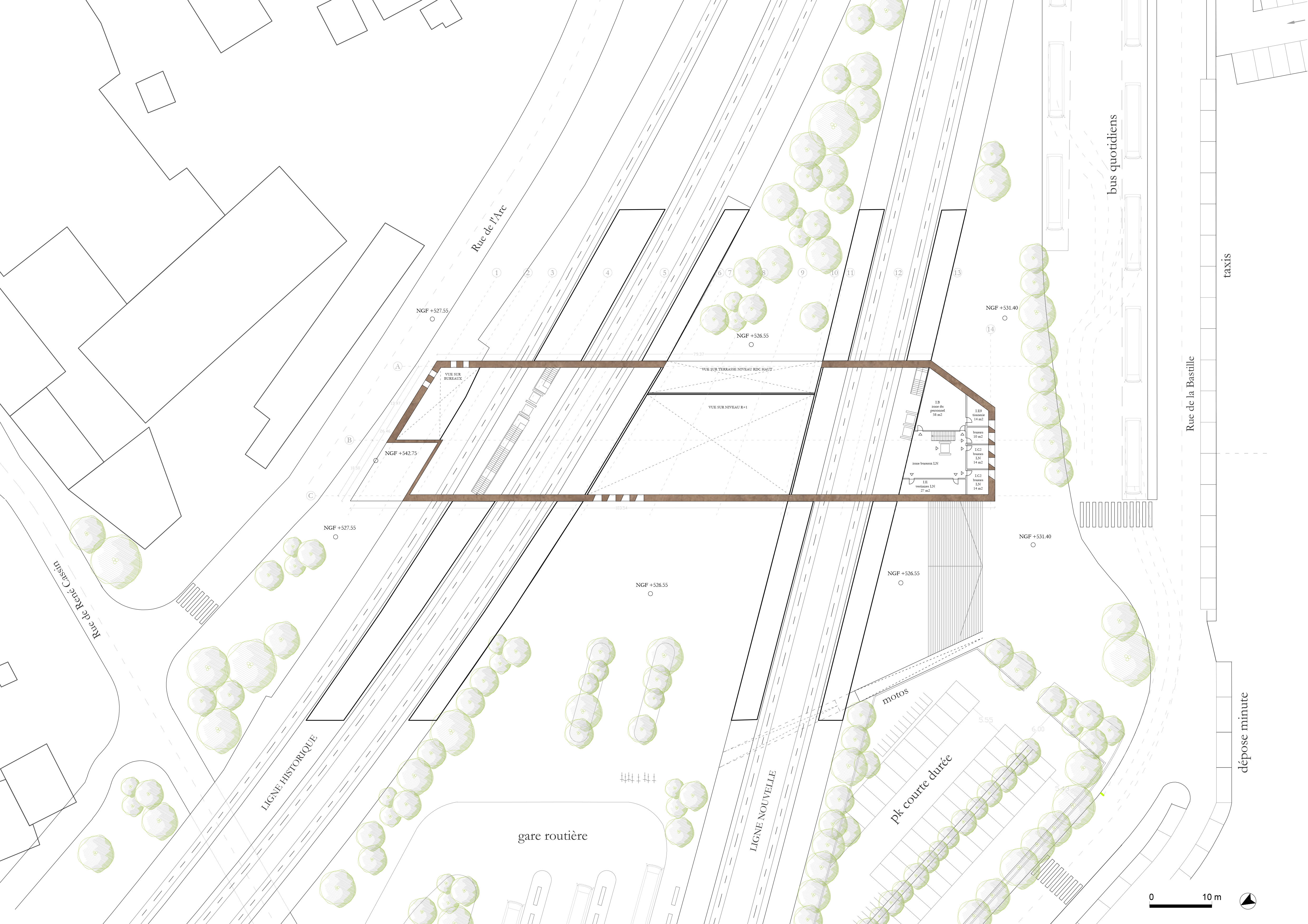 SaintJeandeMaurienne 车站丨Bordas+Peiro 建筑事务所-24