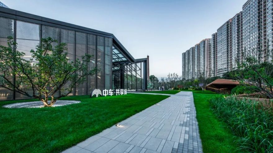 工业遗址改造 | 用景观留下时代的记忆:中车·拾光公园-73