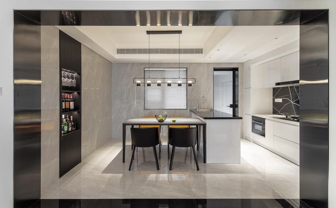 拆墙扩厅，110㎡简约设计师之家-21