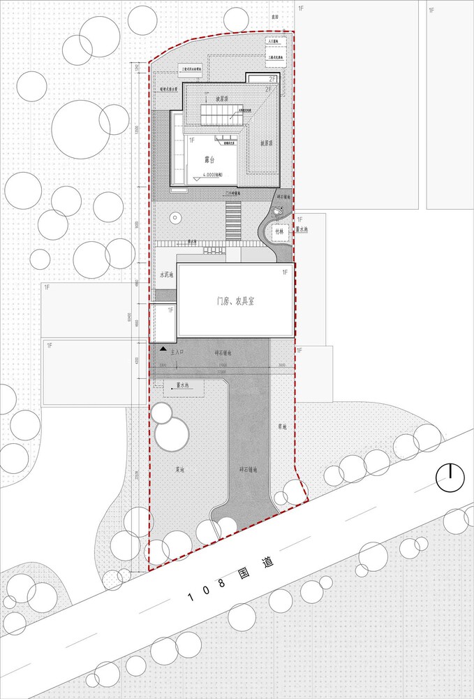 渭南八一村的玻璃砖住宅丨中国渭南丨XAUAT-40