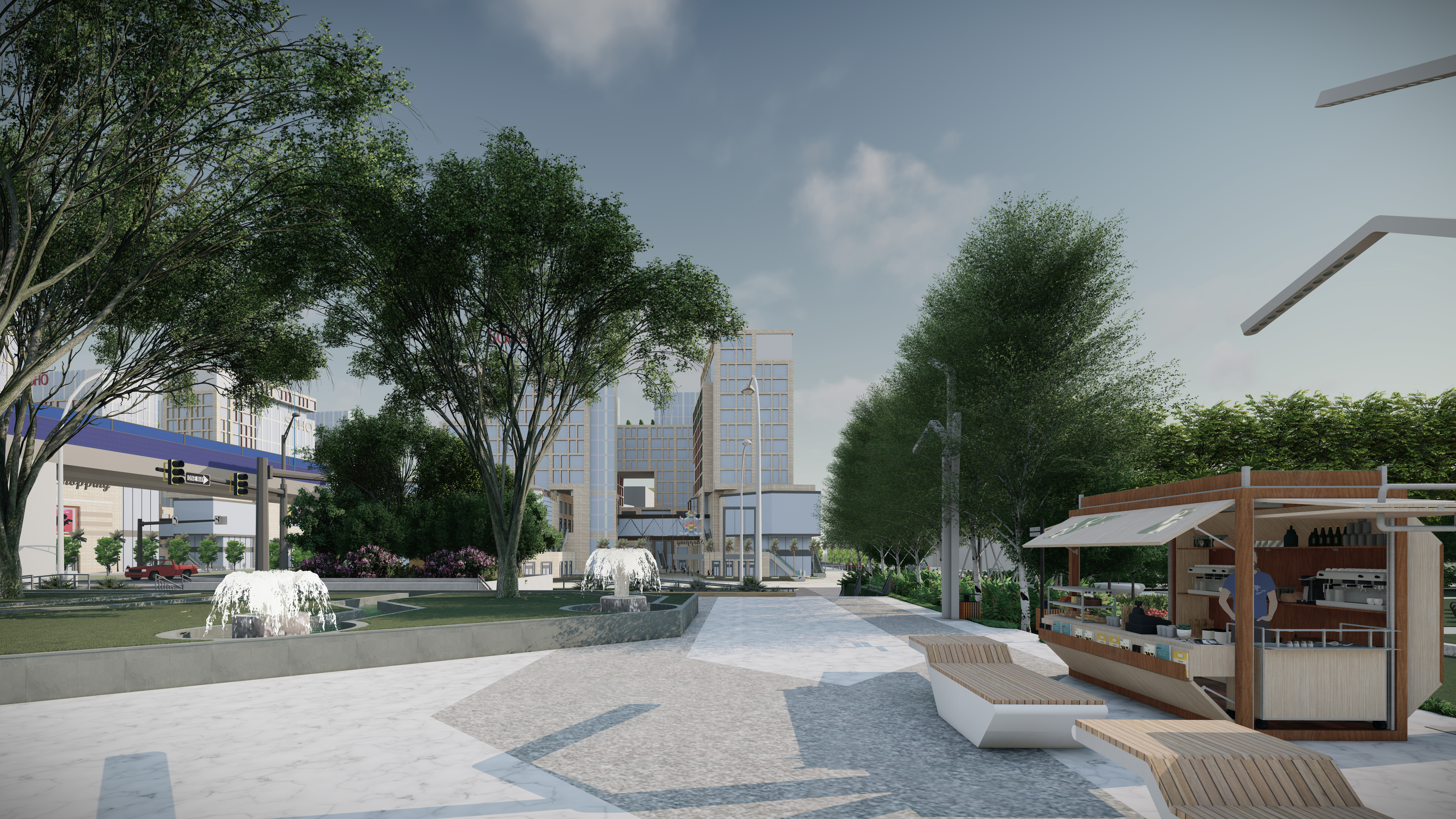 长沙市融城花园广场改造设计丨中国长沙丨湖南师范大学美术学院环境艺术专业-34