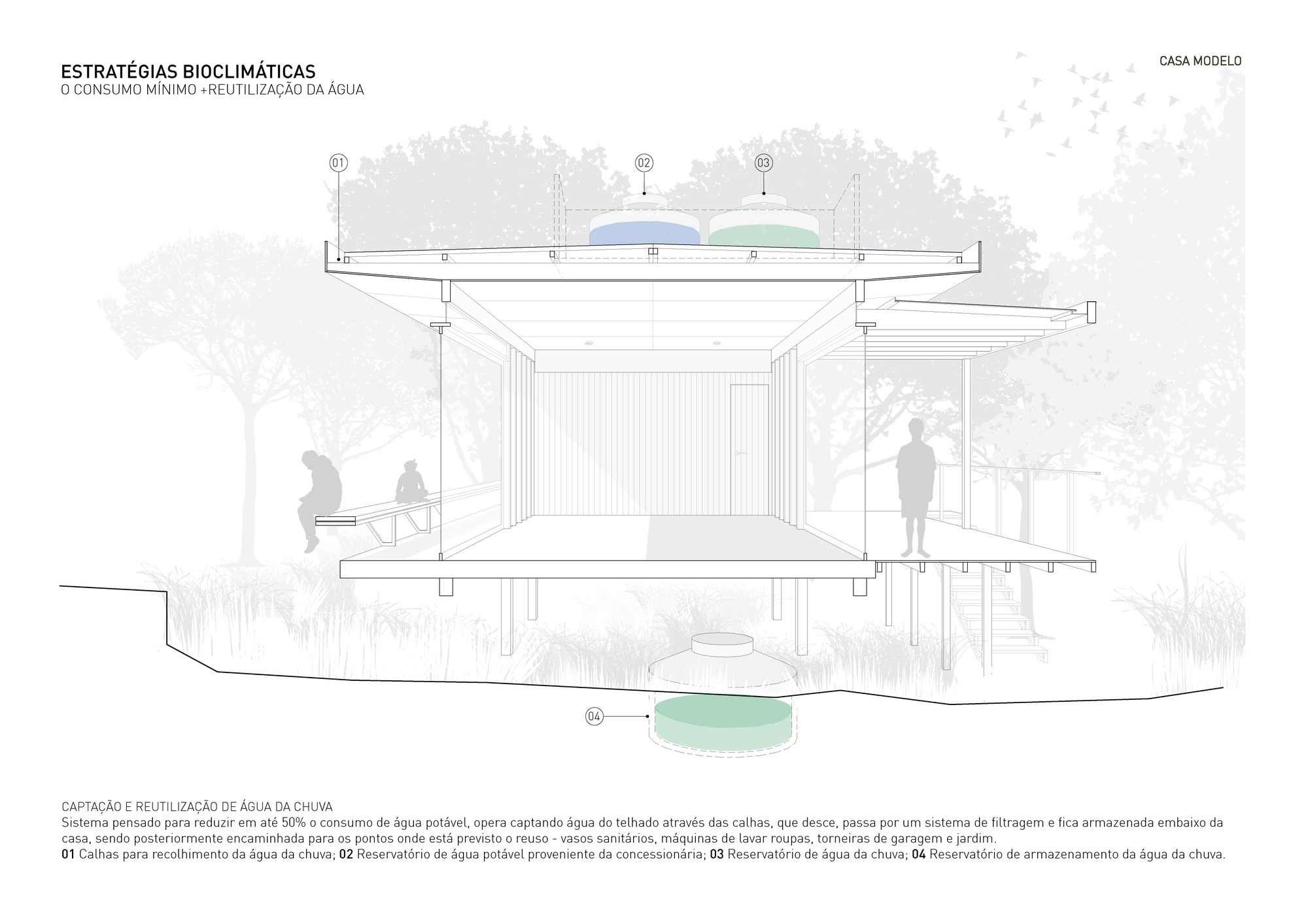 巴西绿意盎然的海岸线上的生态家园-33