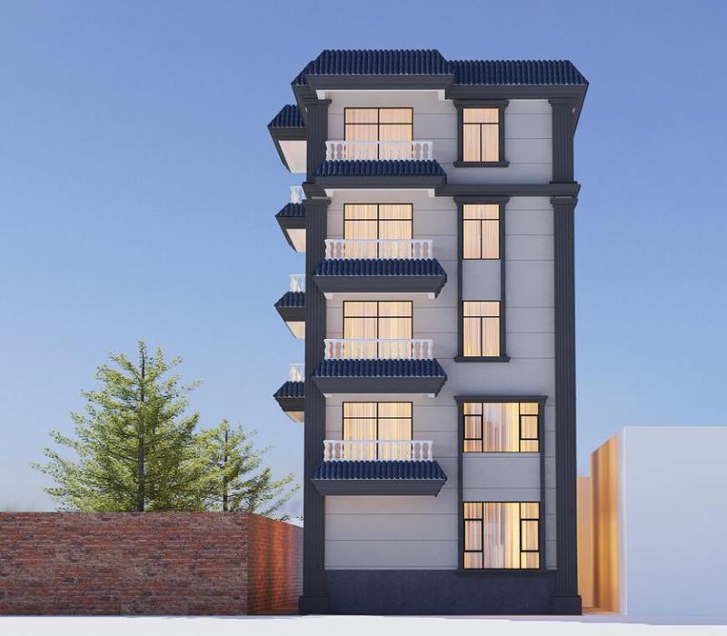 湛江市私家别墅建筑设计-6