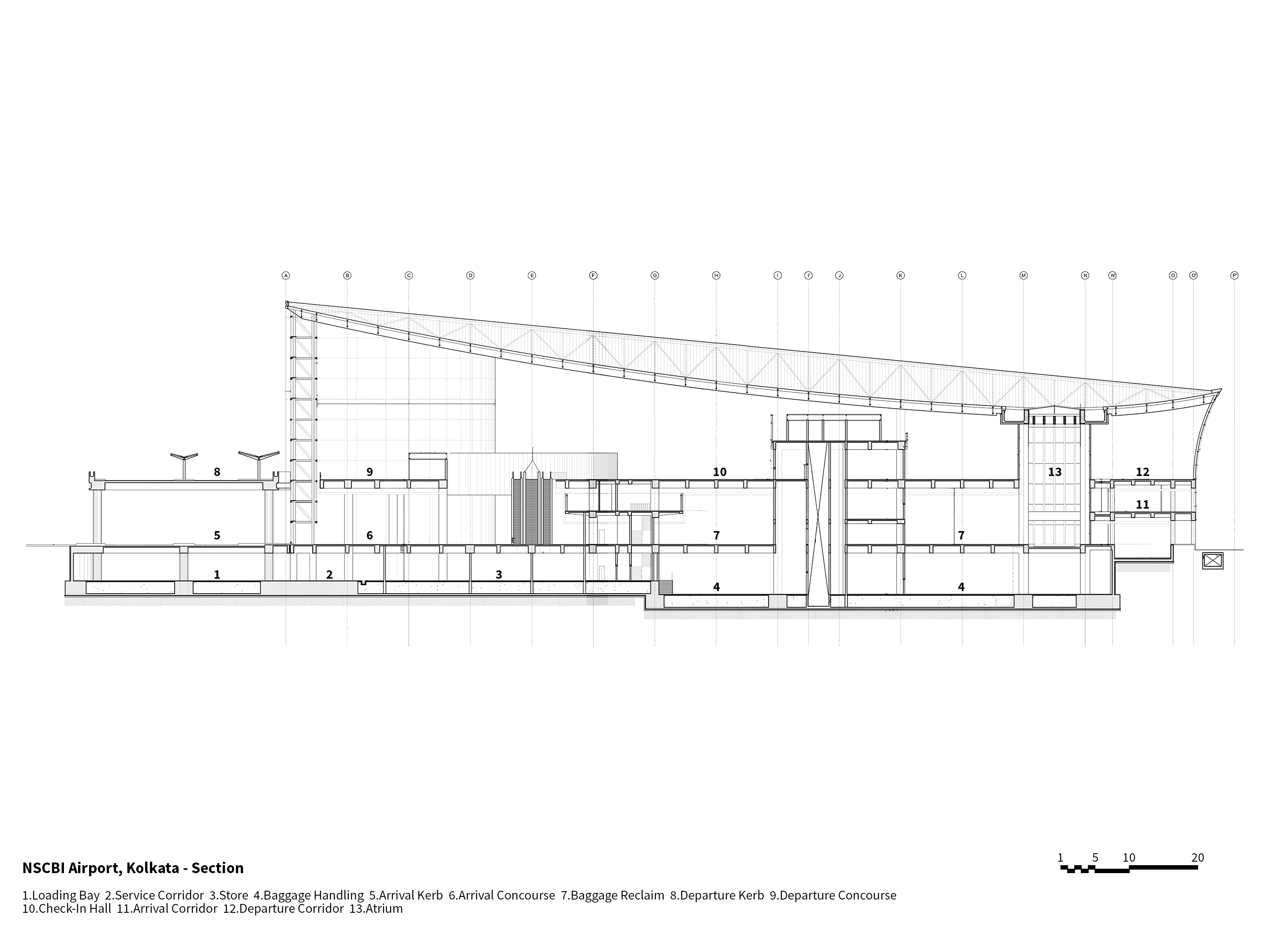 Netaji Subhas Chandra Bose International Airport, Kolkata | Sikka Associates Architects-35